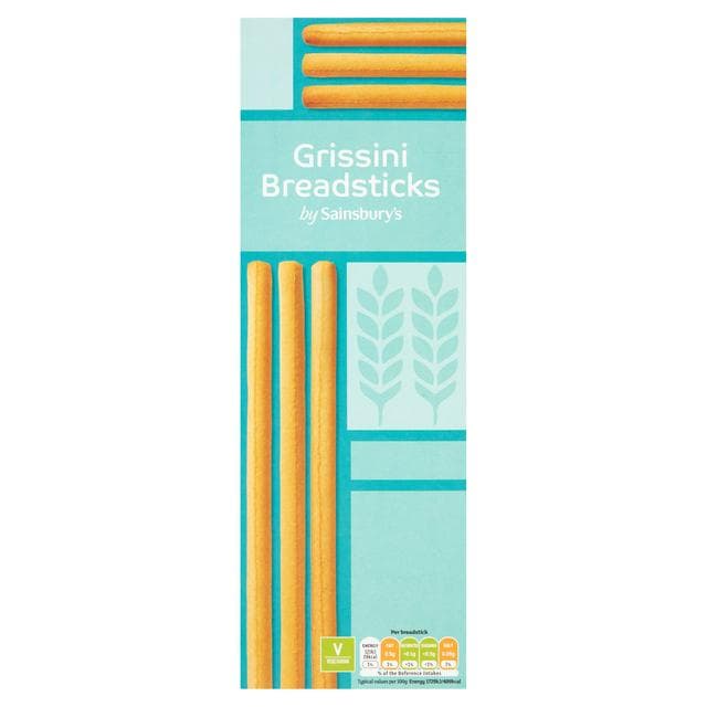 Sainsbury's Grissini Bread Sticks 125g - gallery image 1