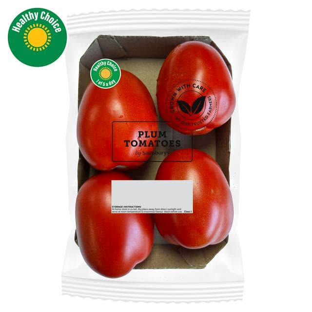 Sainsbury's Plum Tomatoes 500g - gallery image 1