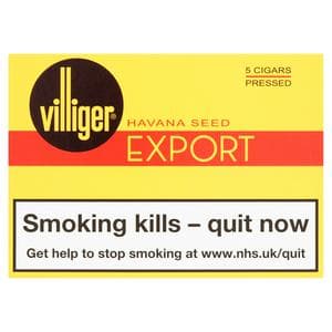 Villiger Export Pressed Cigars x5