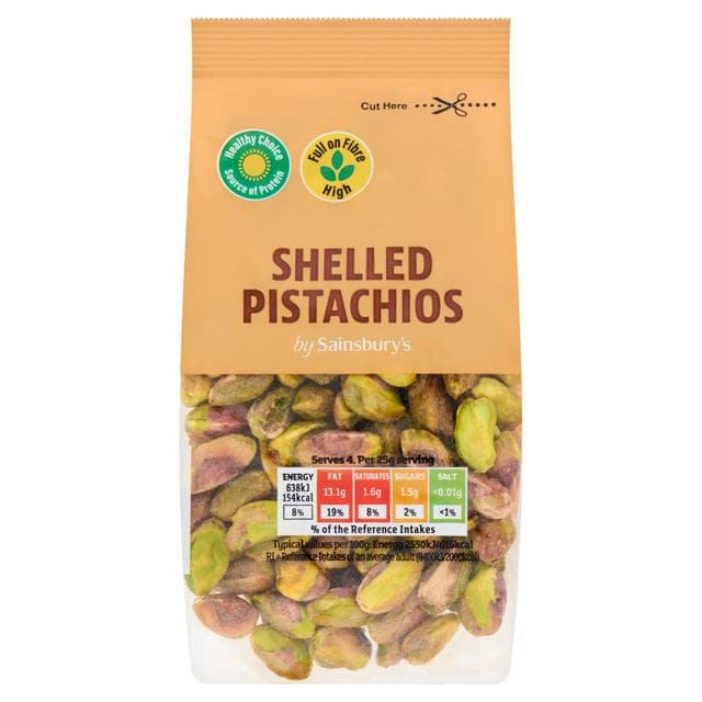 Sainsbury's Pistachio Nuts 100g - gallery image 1