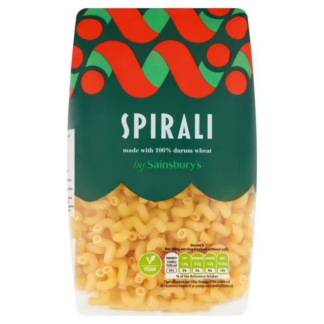 Sainsbury's Spirali Pasta 500g - gallery image 1