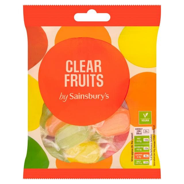 Sainsbury's Clear Fruits 200g - gallery image 1