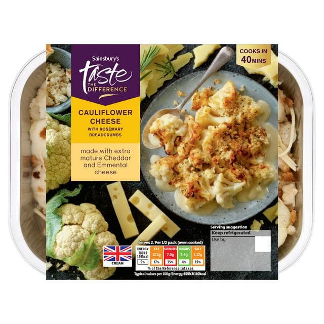 Sainsbury's 400g Cauliflower Cheese, Taste the Difference - gallery image 1