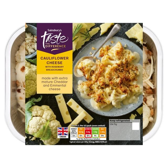 Sainsbury's Cauliflower Cheese, Taste the Difference 400g - gallery image 1