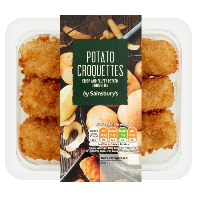 Sainsbury's Potato Croquettes 220g - gallery image 1
