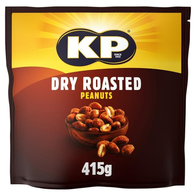 KP Dry Roasted Peanuts 415g - gallery image 1