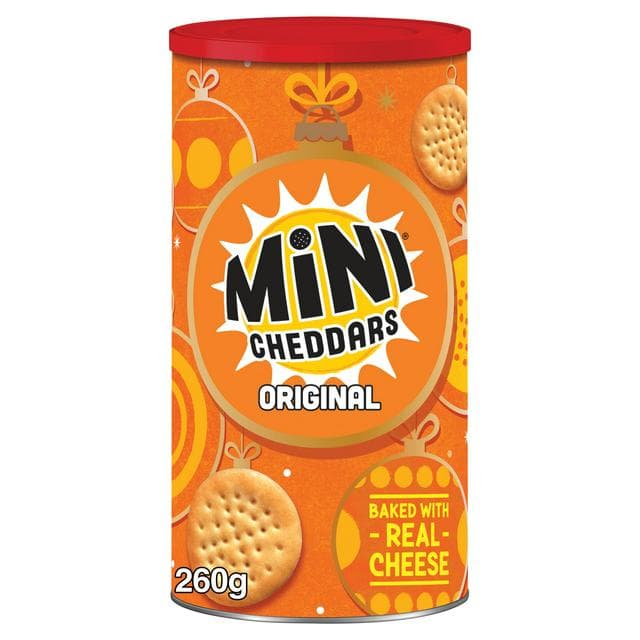 Mini Cheddars 260g Original Biscuit Caddy - gallery image 1