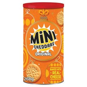 Mini Cheddars 260g Original Biscuit Caddy