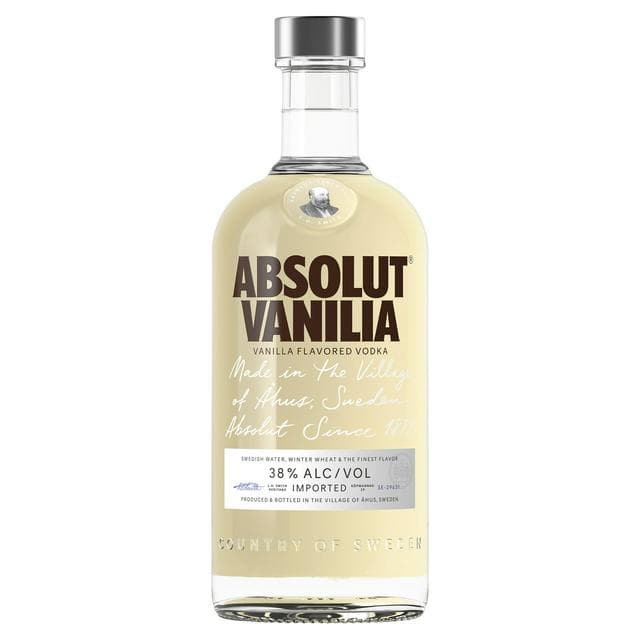 Absolut Vanilla Flavoured Swedish Vodka 70cl - gallery image 1