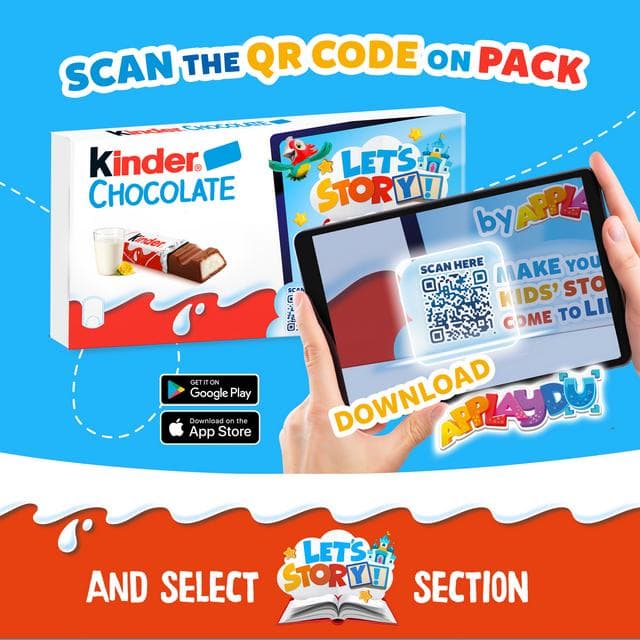 Kinder Chocolate Small Snack Bars Multipack 16x12.5g - gallery image 5