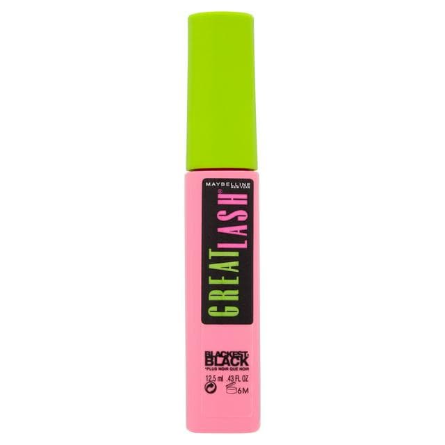 Maybelline Great Lash Blackest Black Mascara - gallery image 1