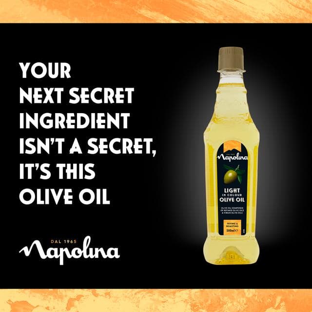 Napolina Light in Colour Olive Oil 500ml - gallery image 2