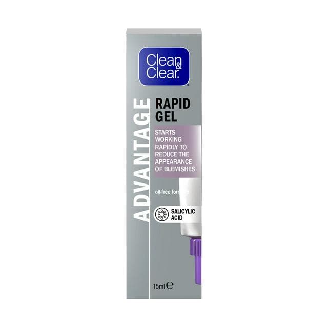 Clean & Clear Advantage Rapid Gel Blemish Reduction Skincare 15ml - gallery image 1