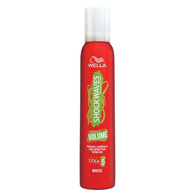 Wella Shockwaves Volume Mousse 200ml - gallery image 1