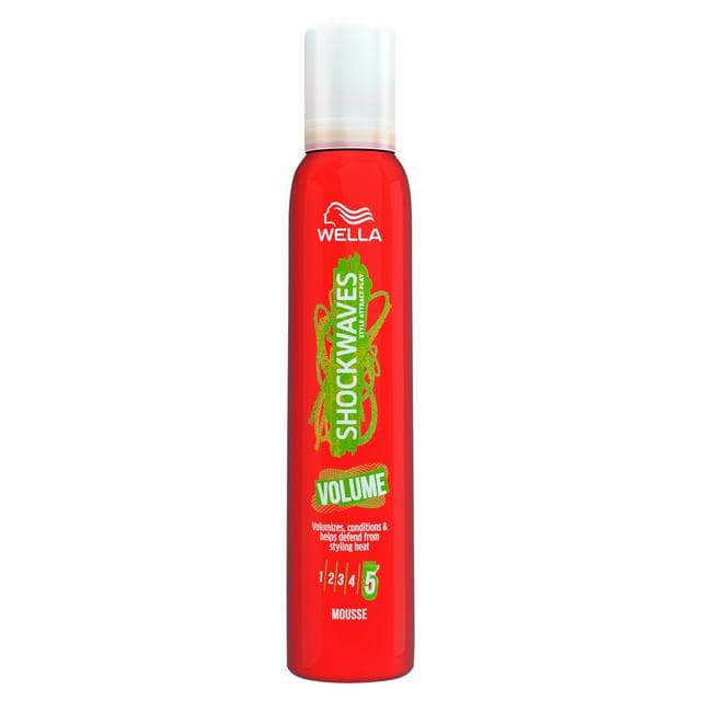 Wella Shockwaves Volume Mousse 200ml - gallery image 1