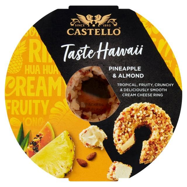 Castello Pineapple & Almond Cream Cheese Ring 125g - gallery image 1