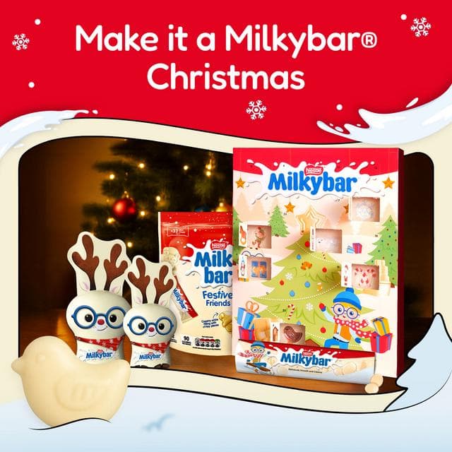 Milkybar White Chocolate Advent Calendar 85g - gallery image 3