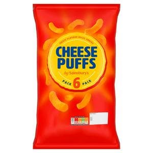 Sainsbury's 102g Cheese Puffs