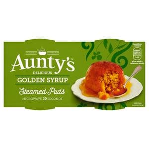 Aunty's Golden Syrup Steamed Pudding 2x100g
