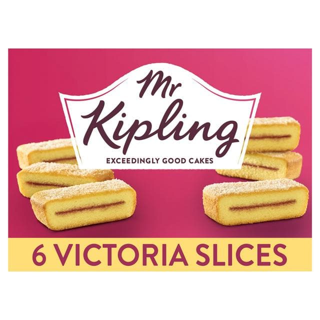 Mr Kipling Victoria Cake Slices x6 - gallery image 1