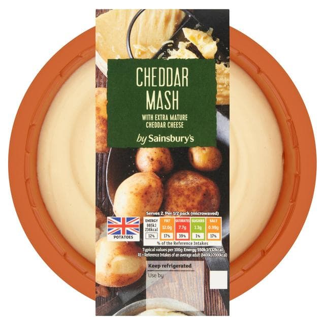 Sainsbury's Cheddar Mashed Potato 400g - gallery image 1