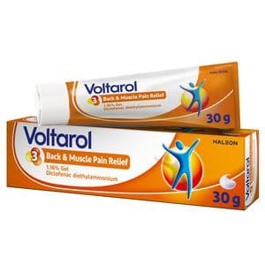 Voltarol Back and Muscle Pain Relief 1.16% Gel 30g