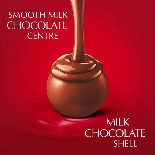 Lindt Lindor Milk Chocolate Truffles Treat Box 37g - gallery image 3
