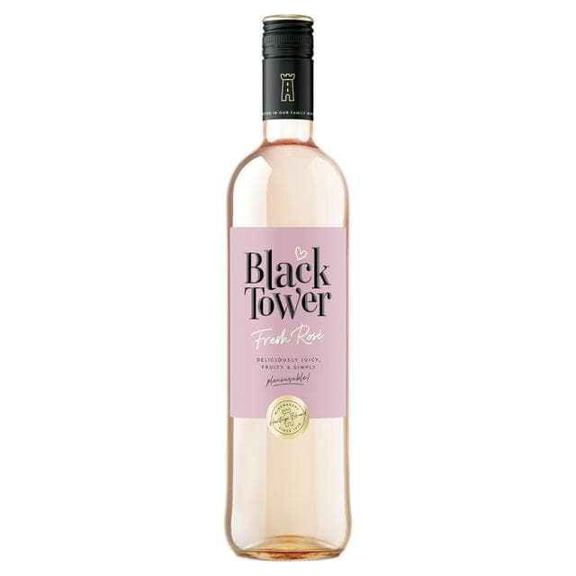 Black Tower Rose Wine 75cl - gallery image 1
