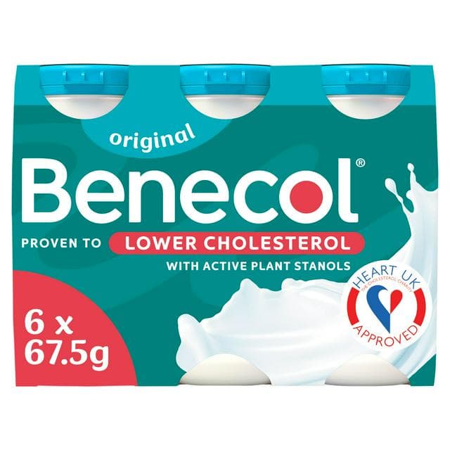 Benecol Original No Added Sugar Yogurt Drink 6x67.5g - gallery image 1