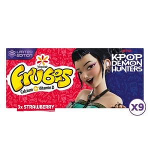 Frubes Kids Strawberry Yoghurt Tubes 9x37g