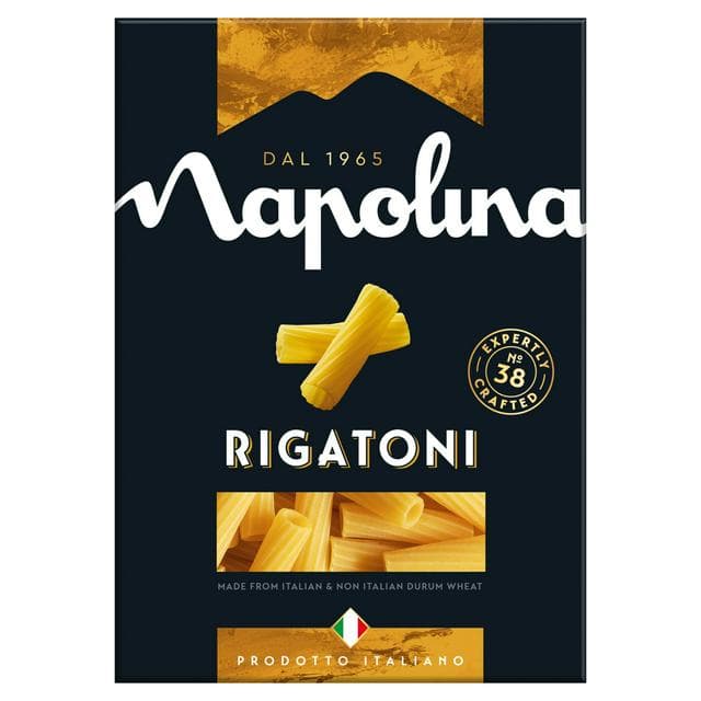 Napolina Rigatoni Pasta 500g - gallery image 1