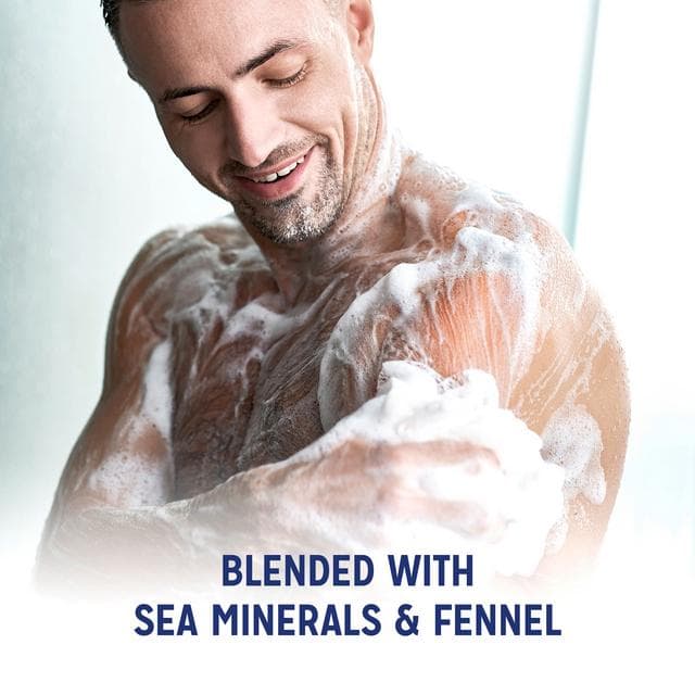 Radox 225ml Feel Awake Sea Minerals 2 in 1 Shower Gel & Shampoo - gallery image 3