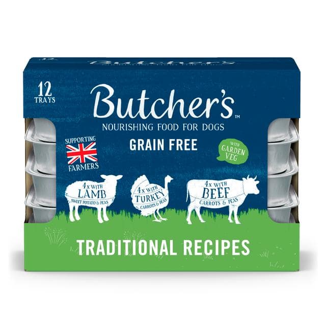 Butcher's Traditional Recipes Dog Food Trays 12x150g - gallery image 2