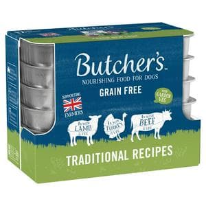 Butcher's Traditional Recipes Dog Food Trays 12x150g