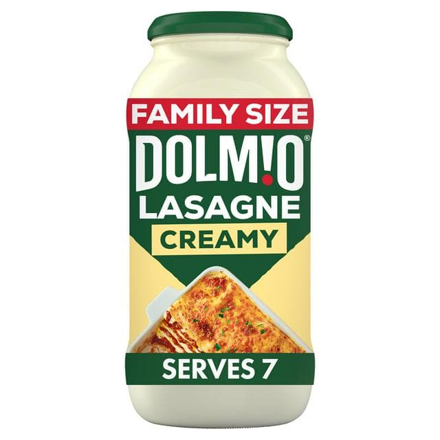 Dolmio Lasagne Creamy White Pasta Sauce 655g - gallery image 1