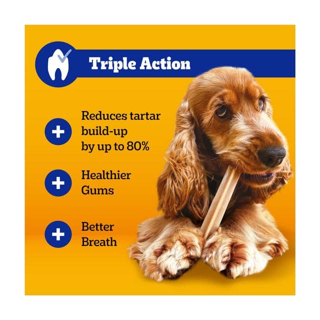 Pedigree Dentastix Daily Adult Medium Dog Treats Dental Sticks x28 720g - gallery image 5