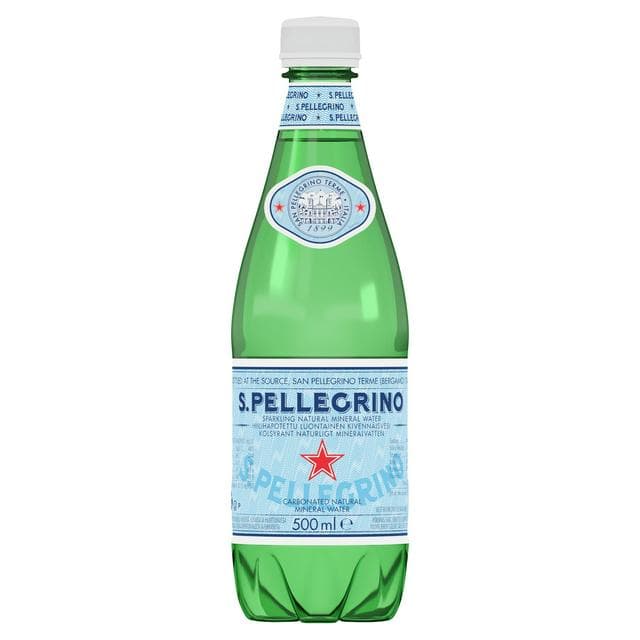 San Pellegrino Sparkling Natural Mineral Water Bottle 500ml - gallery image 1