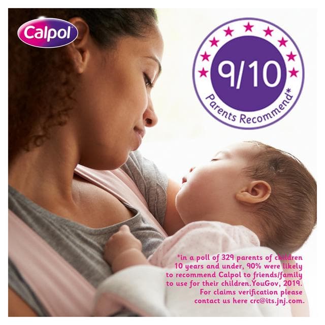 Calpol Infant 100ml Sugar Free 2 + Months Oral Suspension Paracetamol - gallery image 4