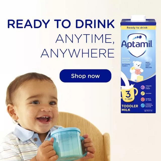 Aptamil 3 Toddler Milk Formula Liquid 1+ Years Ready To Feed 200ml - gallery image 5