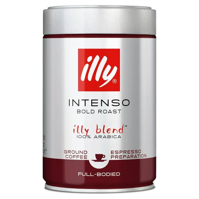 Illy Espresso Dark Roast Ground Coffee 250g - gallery image 1