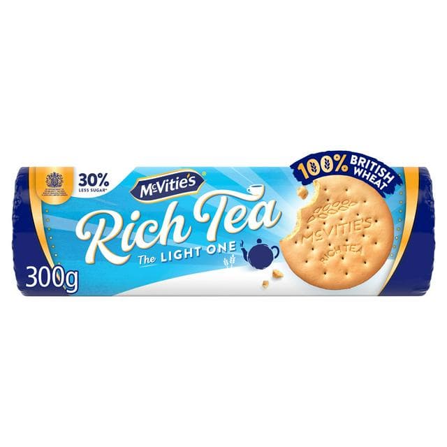 Mcvitie's Light Rich Tea Biscuits 300g - gallery image 1