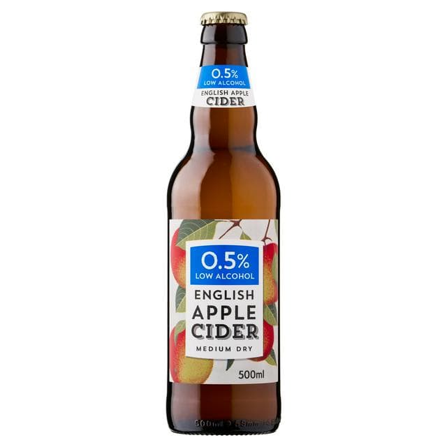 Sainsbury's Medium Dry Low Alcohol Apple Cider 500ml - gallery image 1