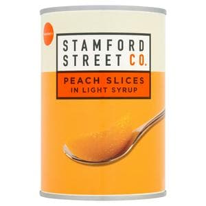 Stamford Street Co. Peach Slices in Light Syrup 411g