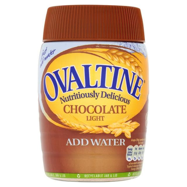 Ovaltine Malted Drink, Chocolate, Light 300g - gallery image 1