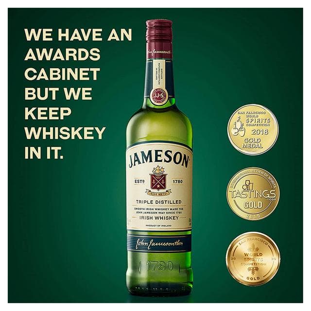 Jameson Triple Distilled Blended Irish Whiskey 1L - gallery image 2