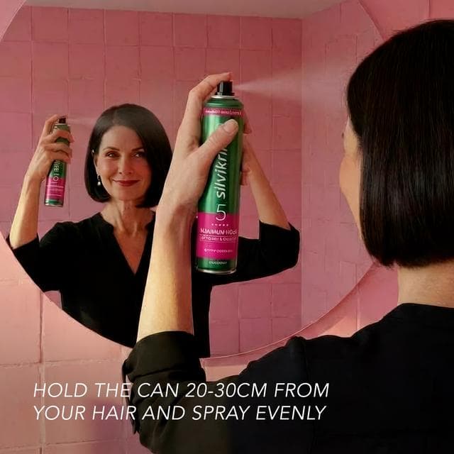Wella Silvikrin Maximum Hold Hairspray 75ml - gallery image 3