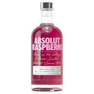 Absolut Raspberry Flavored Vodka 700ml