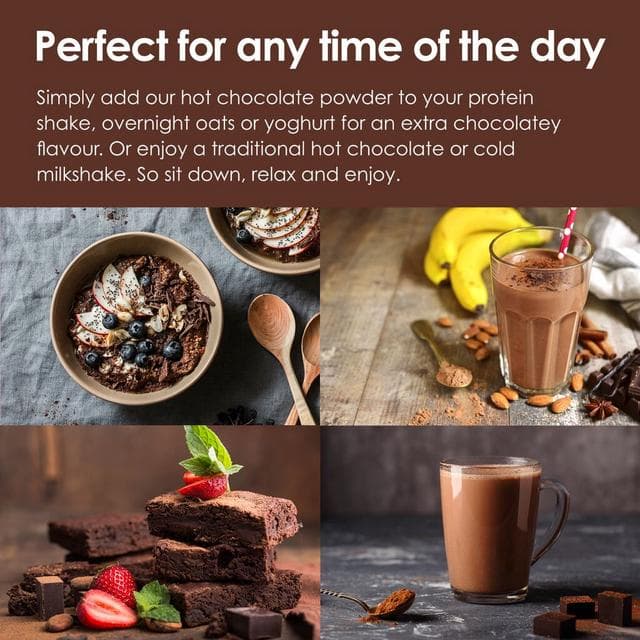 Options Instant Belgian Hot Chocolate Mint Drink 220g - gallery image 3