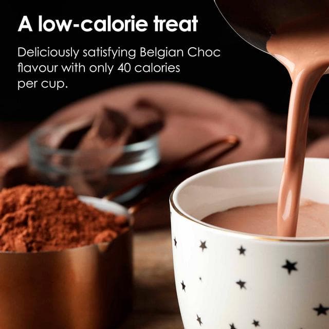 Options Instant Belgian Hot Chocolate Drink 220g - gallery image 2