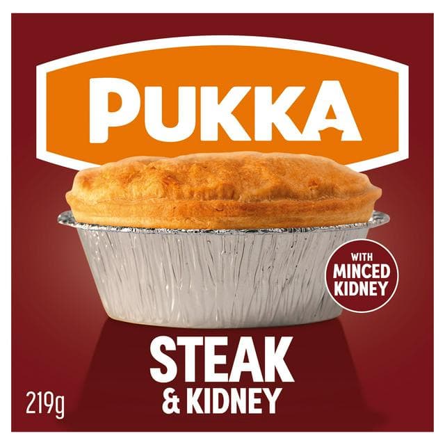 Pukka Pies Steak & Kidney Pie 219g - gallery image 1